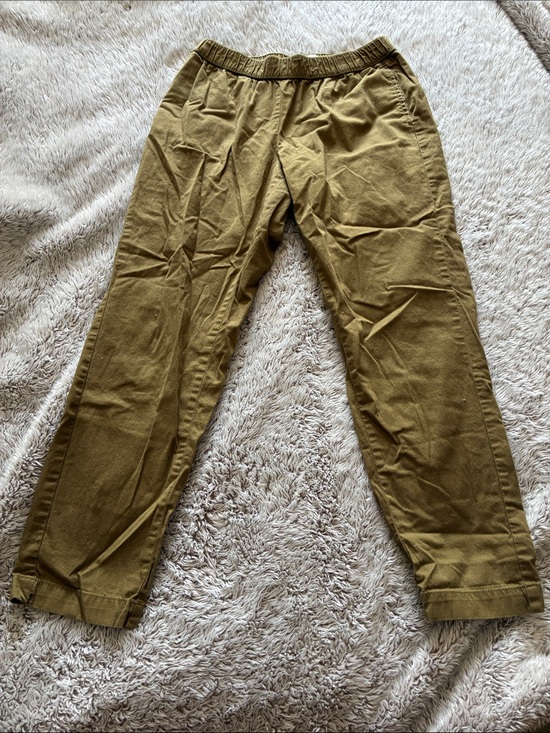 Pact Pants - Pact Straight-Leg Pants in Olive Green